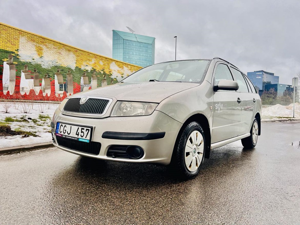Škoda Fabia automobilio nuoma