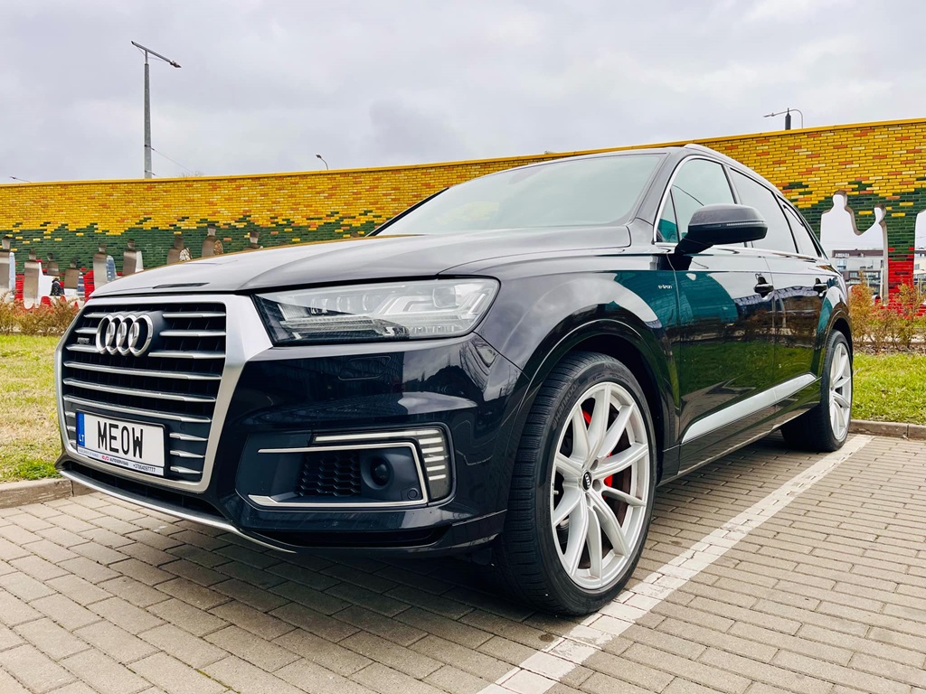 Audi Q7 E-tron automobilio nuoma