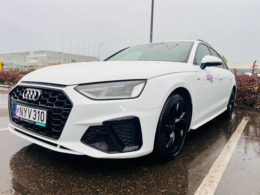 Audi A4 S-Line car rental