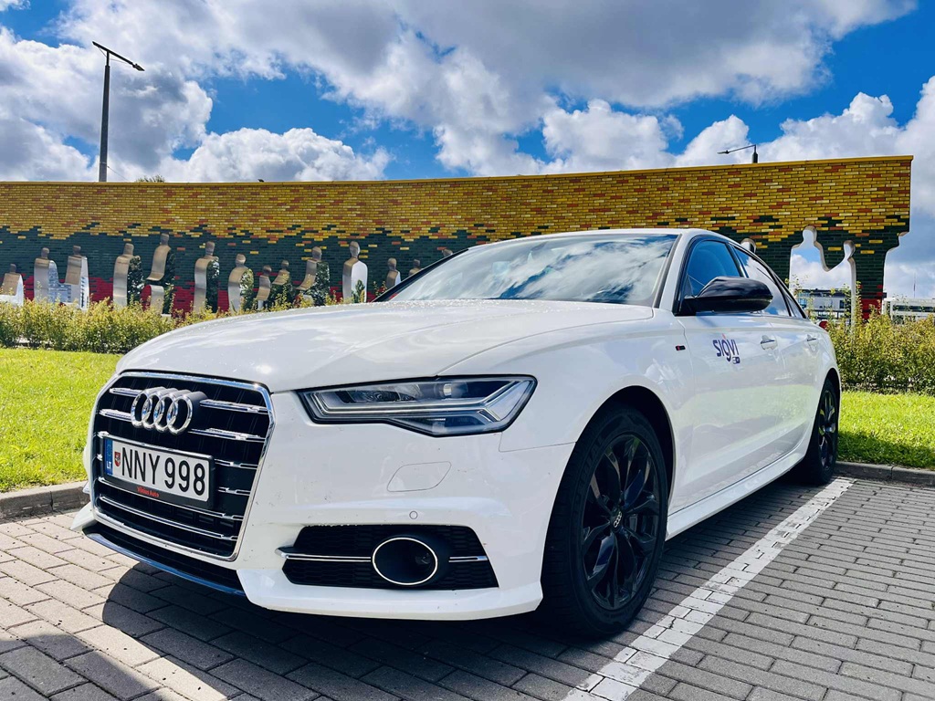 Audi A6 S-line automobilio nuoma
