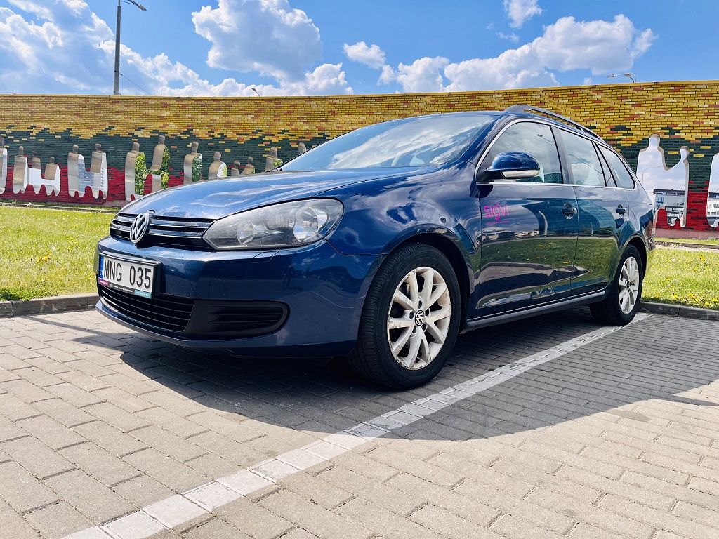 VW Golf automobilio nuoma
