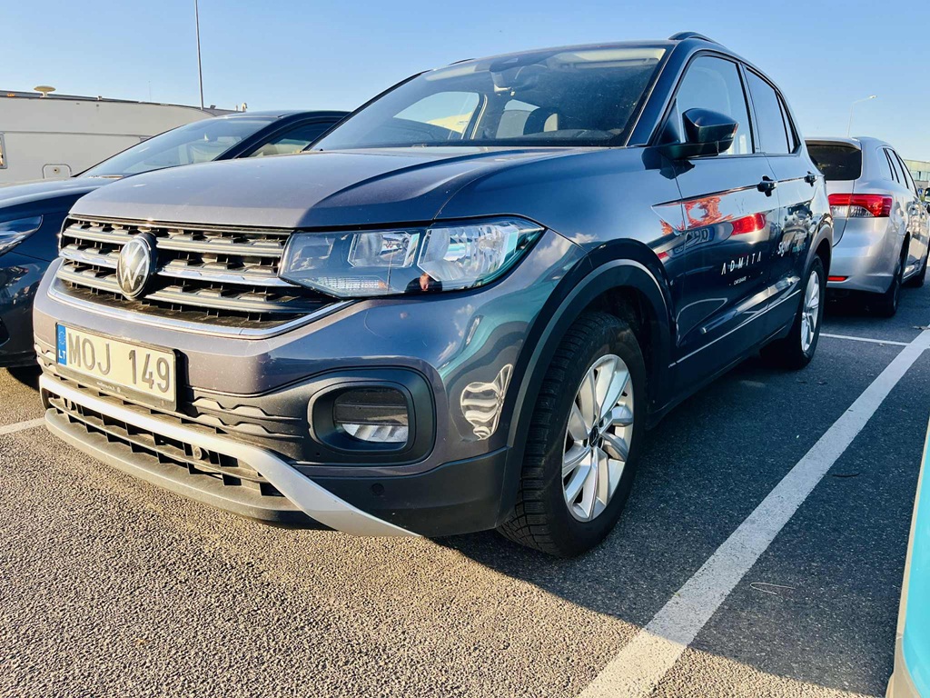 VW T-Cross automobilio nuoma