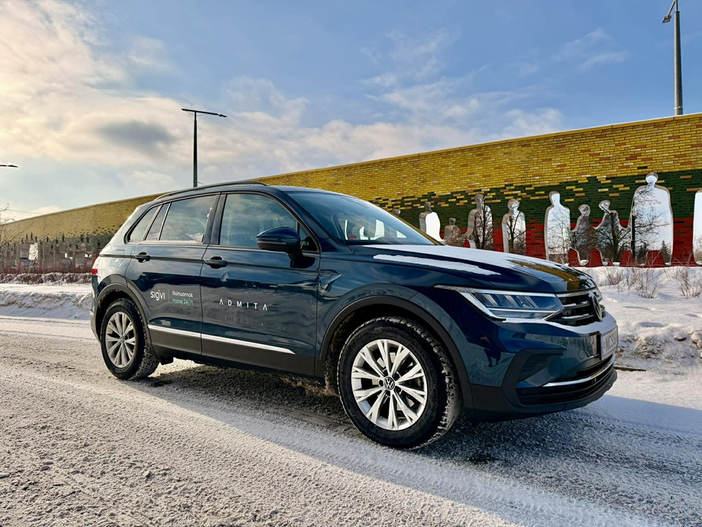 VW Tiguan automobilio nuoma